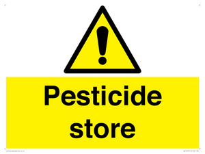 Pesticide store
